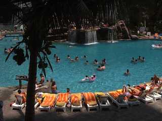 Pool with waterfall (11K)