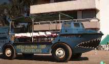 One of the strangest craft you are likely to see, a CarBoat. One if by land, two if by sea, three if by carboat? 