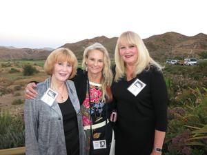 Nadine, Carolyn, and Cindy, childhood friends 40 years later