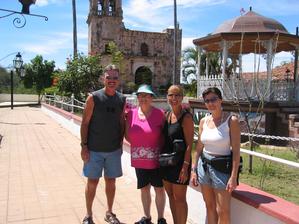 My friends Jack and Val, and Val's mom and sister in Copala