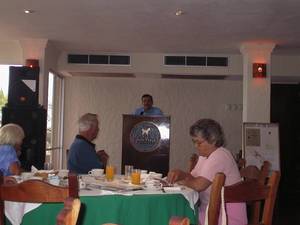 A recent speaker at the Hands Across the Borders Breakfast